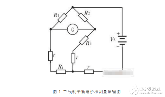 热电阻测量电路常用三线制电桥的原因