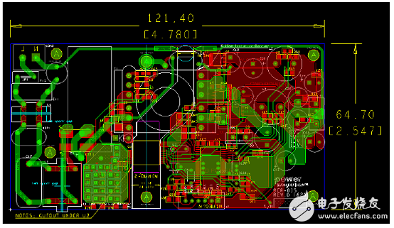 Power IntegrationsInnoSwitch3－MX 45W多输出电源参考设计DER－635