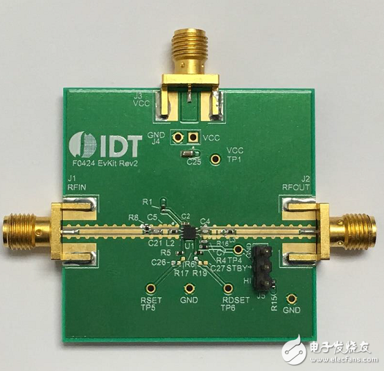 [原创] IDT F0424600－4200MHz SiGe大功率宽带RF放大器解决方案