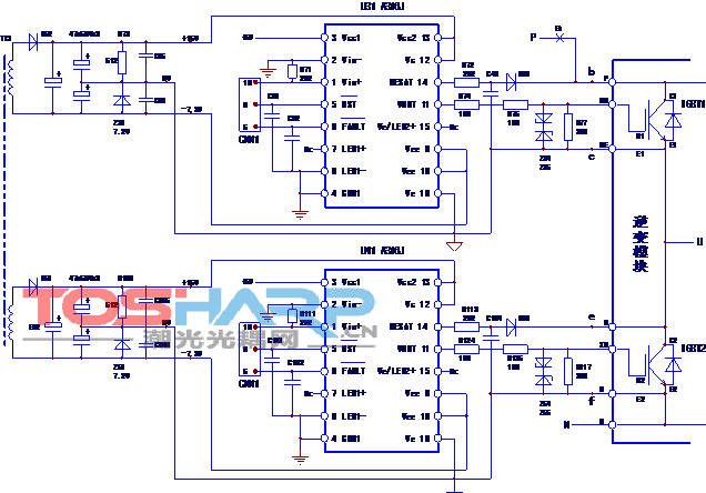 A316J（HCPL-316J）驱动电路的检修