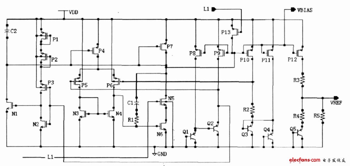 图3 基准源电路结构