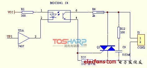 光电耦合器MOC3041应用之上篇
