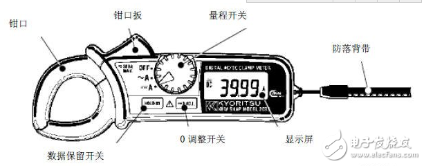 钳形表测电压使用方法_钳形表上的符号图解