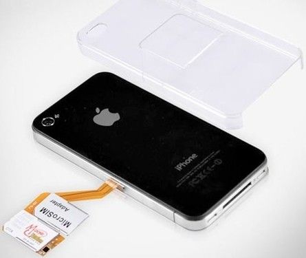 绝非山寨货 iphone 4双sim卡配件推出 
