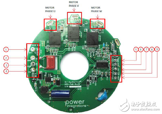 PowerInt BridgeSwitch系列40W三相逆变器参考设计DER－749