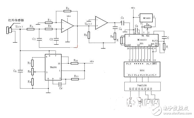 红外传感器CO2气体检测电路设计