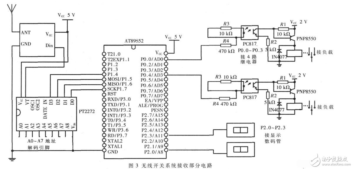 智能家居照明控制开关发射与接收电路模块设计