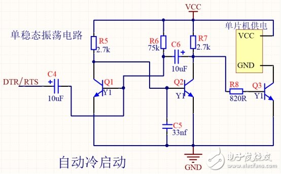 手把手教你纯硬件STC单片机自动下载