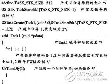 基于嵌入式的轮式移动机器人设计方案