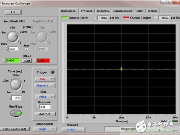 利用软件和简单电路就能把电脑音效卡变成示波器