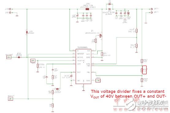  TLD5098汽车内外LED照明TLD5098主要特性和解决方案