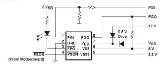 lp7510各引脚功能电压资料