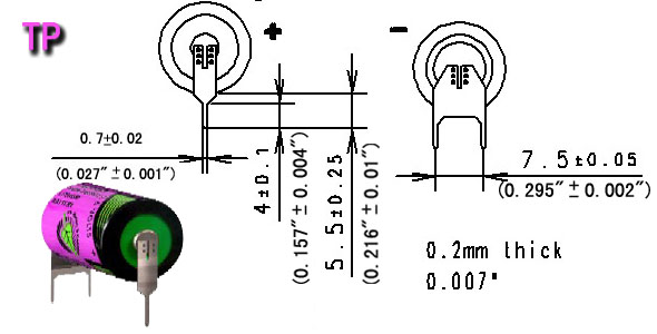 泛亚科技电池 焊 脚 介 绍 PT2    T    S