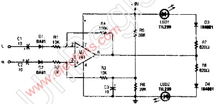 立体声平衡指示器