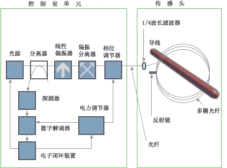 光纤电流传感器的检测原理