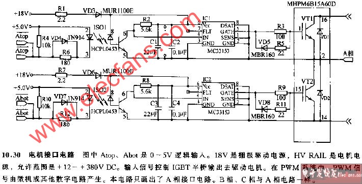 电机接口电路