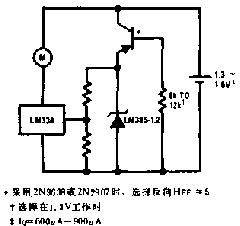 低功耗温度计电路图