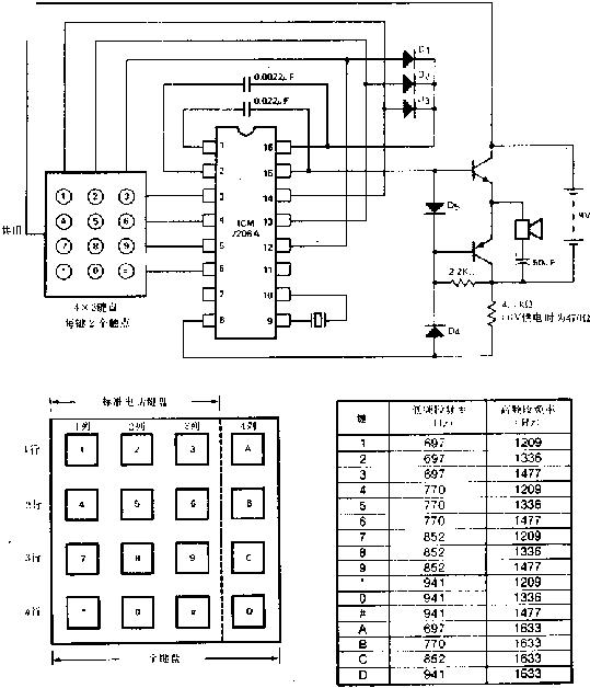 便携式律音发生器电路图