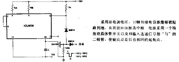 同步选通音频发生器电路图