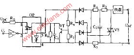 大功率过零触发星固态维电器电路图