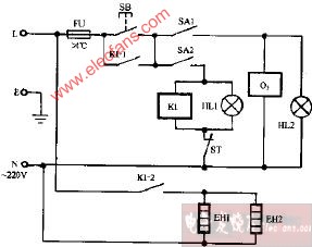 康宝ZTP-70B系列双门双功能电子消毒柜电路图