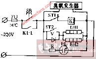 容声DCX-63A双温电子消毒柜电路图