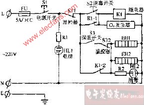 利隆牌ZTP-63 ZTP-68多功能厨具茶具消毒柜电路图