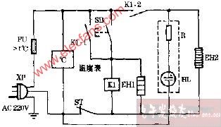 双乐SL-600高温电子消毒柜电路图