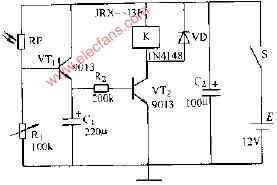 光控延时开关电路图
