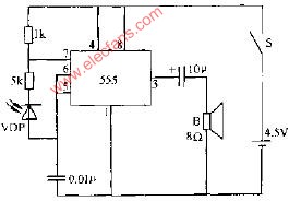 光照变音电路图