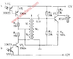 光敏晶体管电感桥电路图