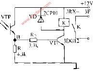 光敏吸合式继电路图