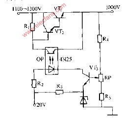 光耦合稳压电路图2