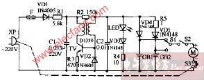 松下RB-28CM充电式高级电动剃须刀电路图