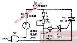 得禾DJ-3A手提式食品搅拌机电路图