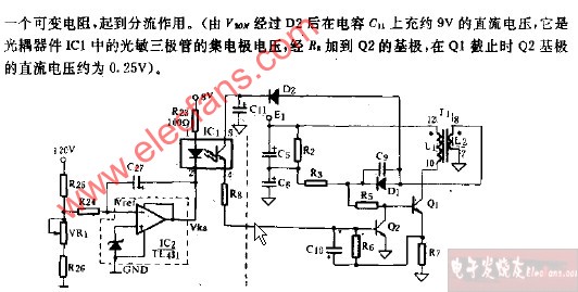 K1受控震荡电路简图