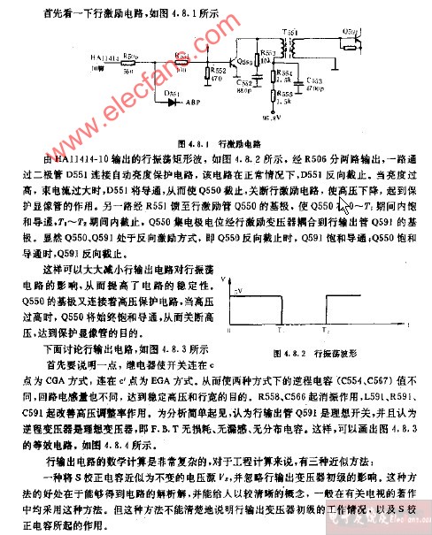 行激励电路图