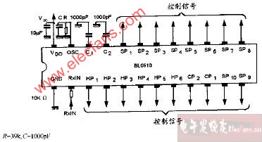 BLO510型应用连接电路图