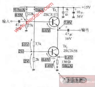 用恒流负载的电路图