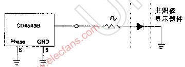 4543B共阴极LED驱动器