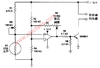 具有延迟作用的精密黑暗激活开关