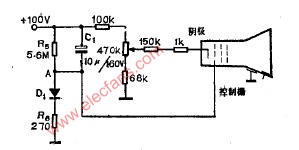 电视机消除亮点电路