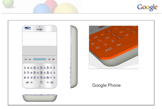 谷歌与甲骨文诉讼曝光google phone原型机