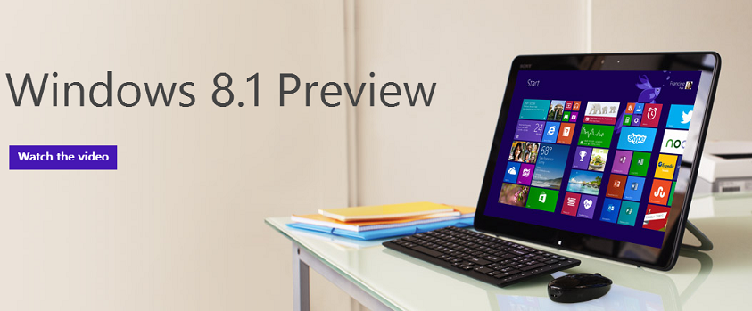 微软推出windows 8.1预览版 六大新特性解析