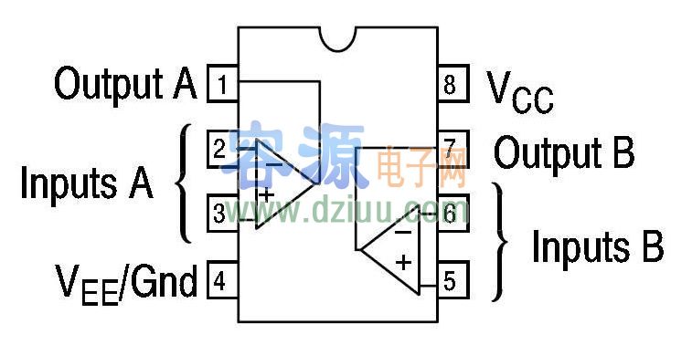 lm358p引脚图,lm358p中文资料