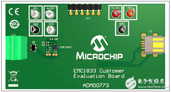 [原创] Microchip EMC1815五路1．8V温度传感器解决方案