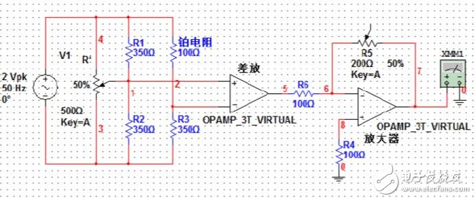 pt100铂热电阻测温实验详解