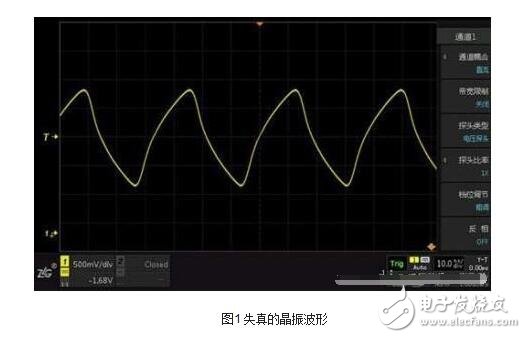 如何确认晶振是否起振，示波器测试晶振的方法