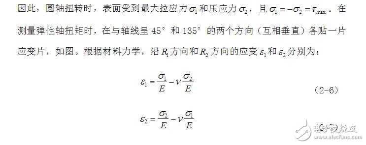 应变式扭矩传感器原理及应用  