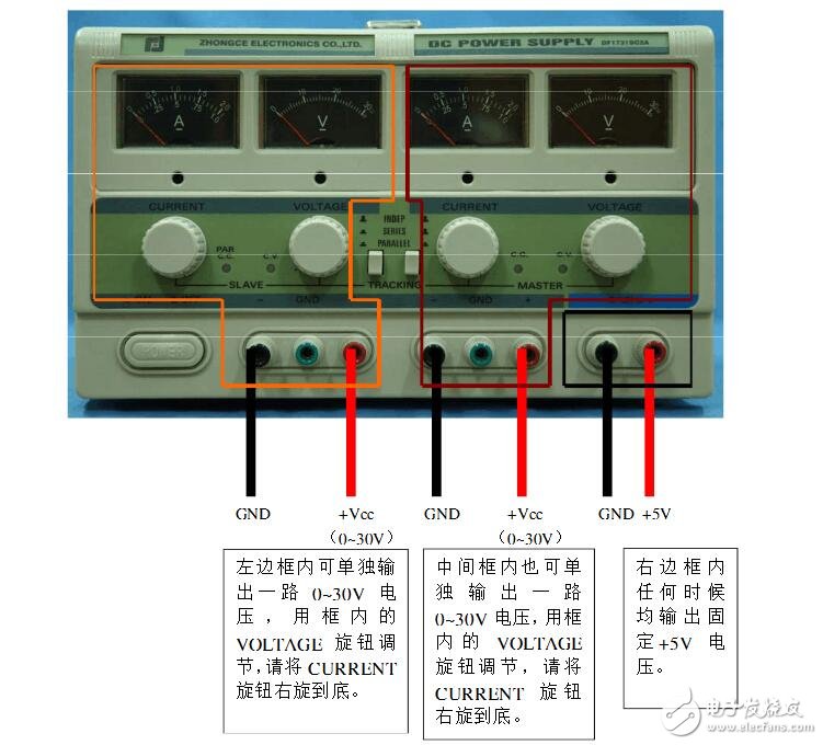 直流稳压电源怎么用_直流稳压电源使用图解